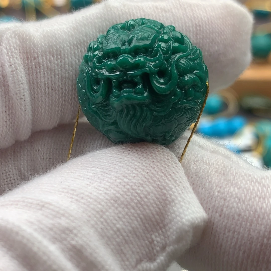 绿松石未镶嵌发饰20.0mm