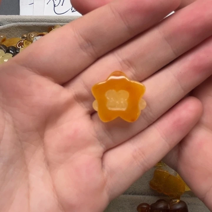 裸石琥珀未镶嵌?***나天然蜜蜡配件