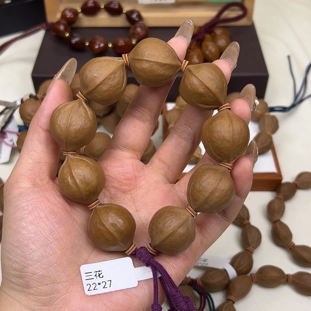 E***O手串/手链橄榄核三花22.27