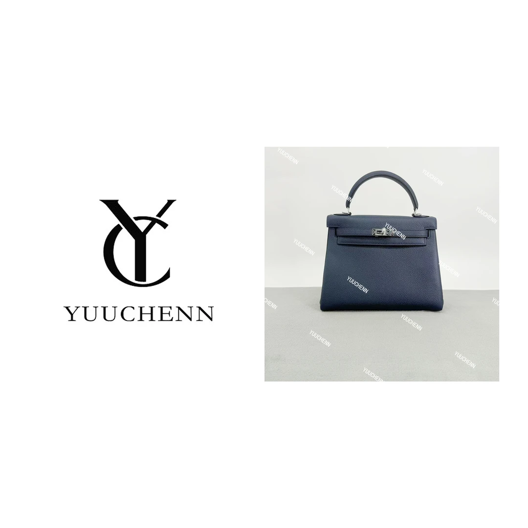 YUUCHENN【手工定制】25cm原创设计高定真皮包 HH7533