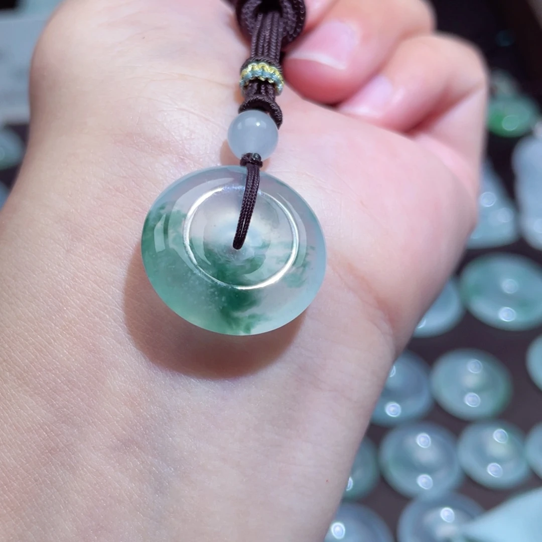 颈饰未镶嵌翡翠扣子