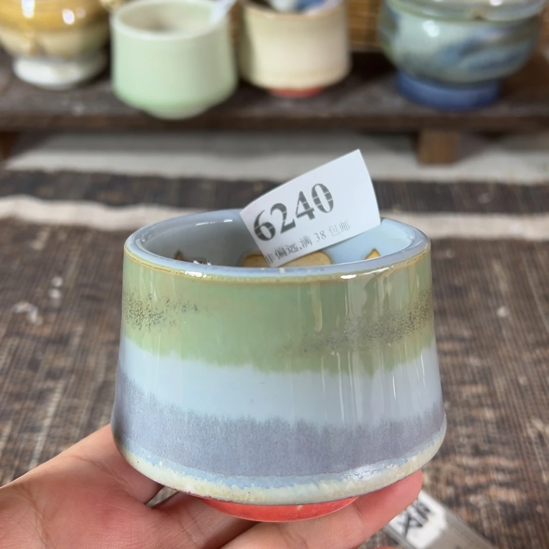 陶瓷景德镇手工花盆