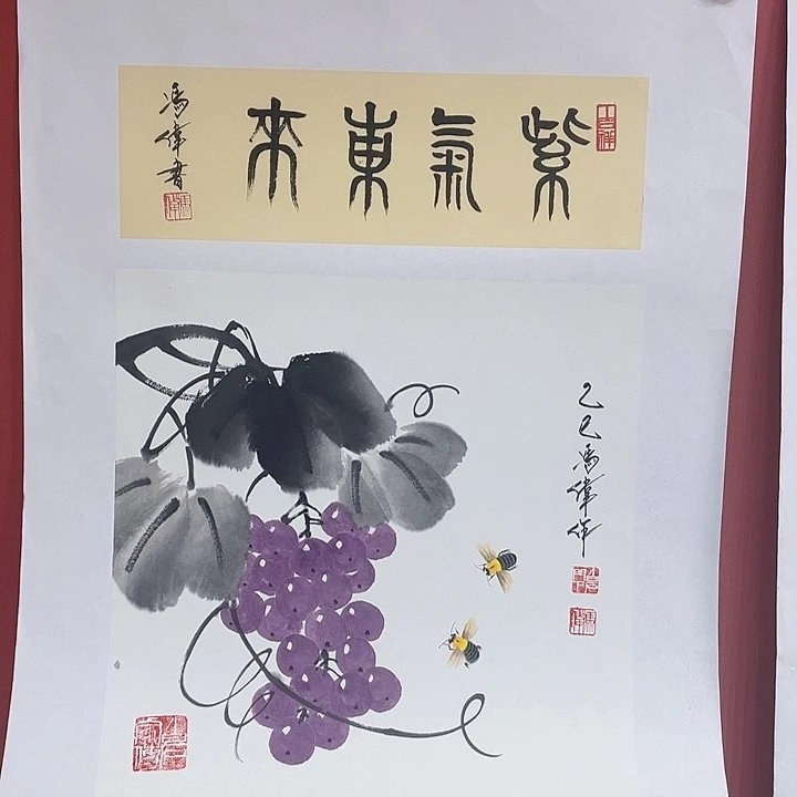 国画冯老师手绘作品