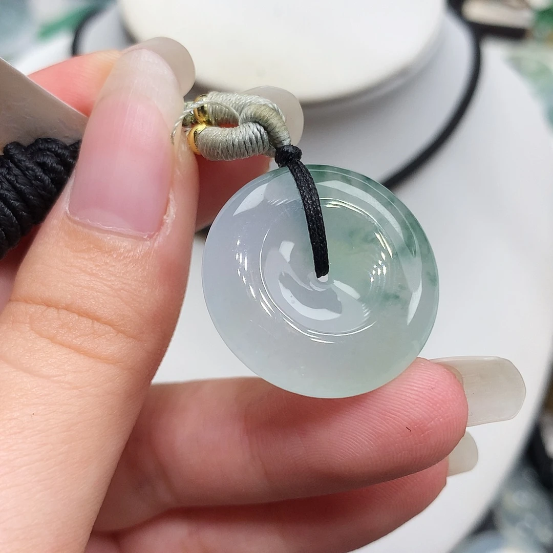 翡翠未镶嵌胸饰翡翠49，24.1/5.8