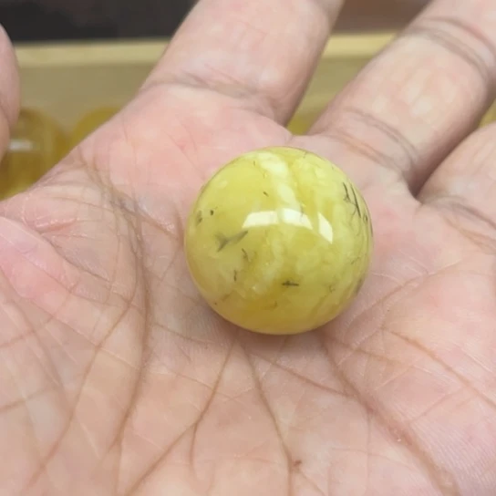 天***缘琥珀未镶嵌珠宝奇石微瑕22.4