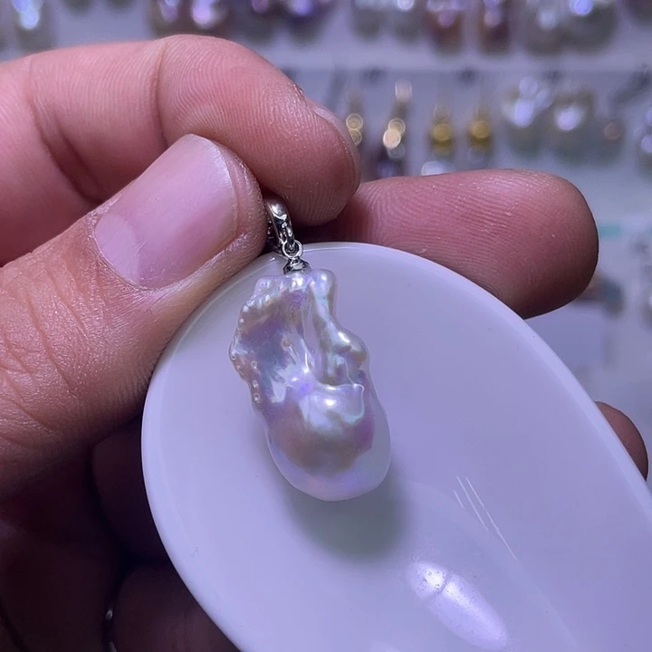 颈饰淡水珍珠未镶嵌03