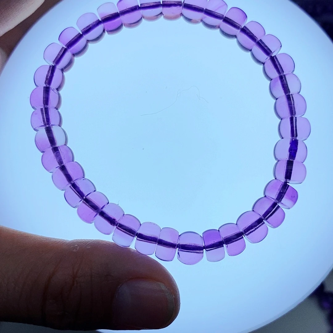 水晶手串未镶嵌天然