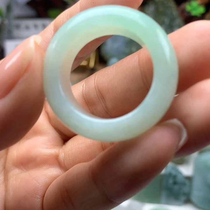 未镶嵌定制翡翠啨*戒指