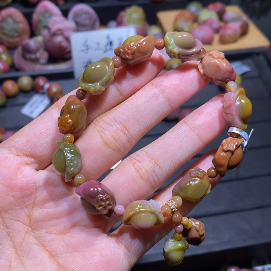 【闪购商品】玛瑙/玉髓手链未镶嵌盐源玛瑙