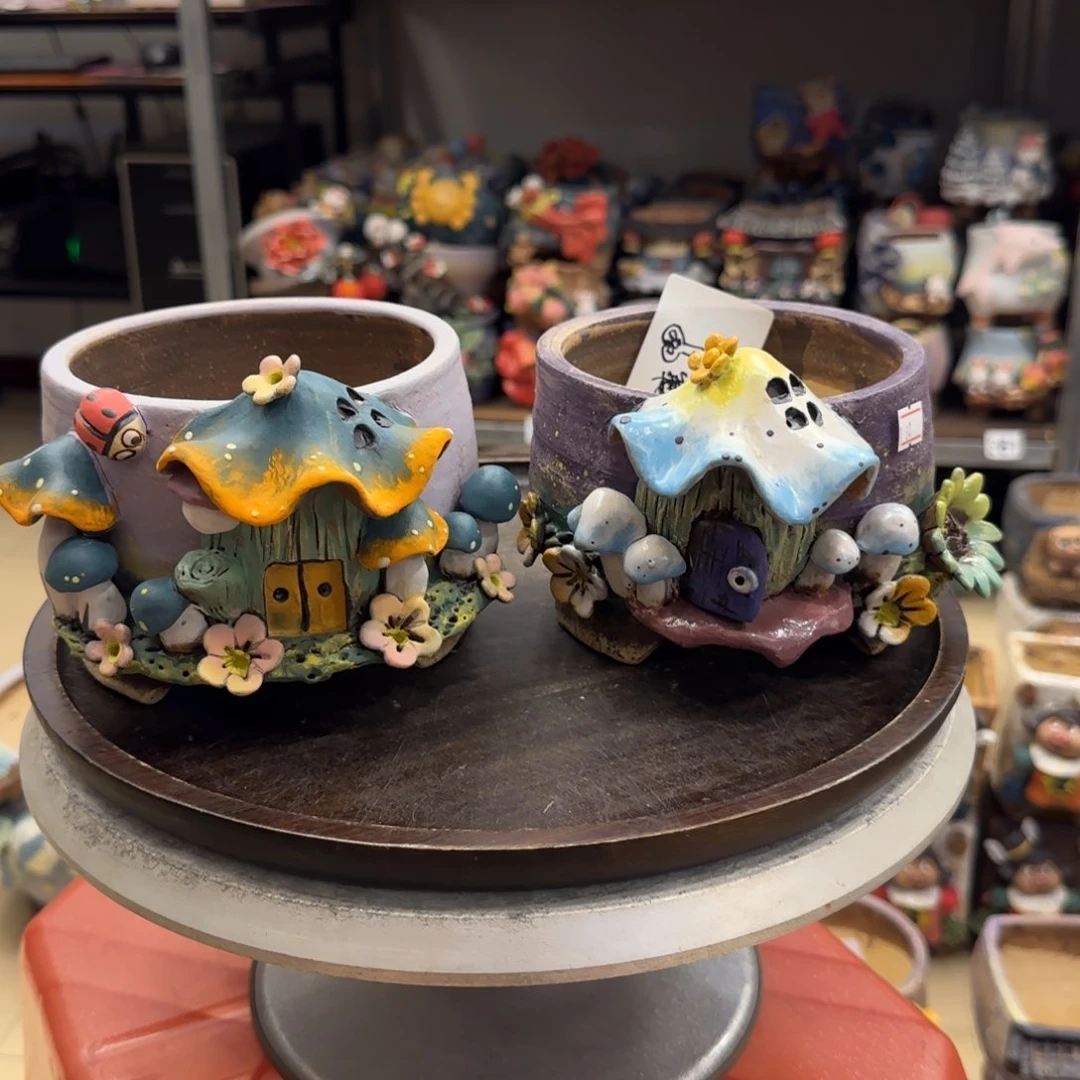 【闪购商品】?粗陶手捏