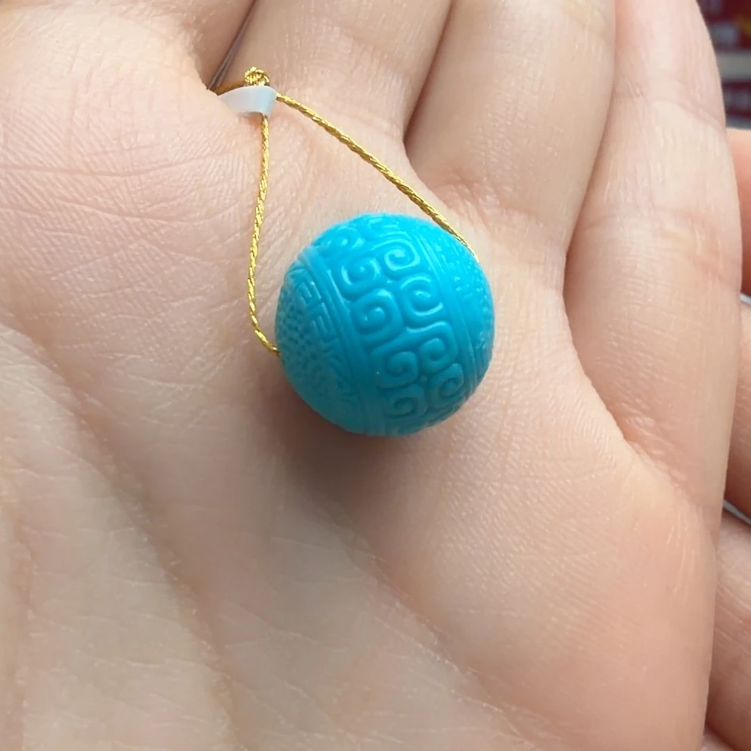 绿松石未镶嵌颈饰