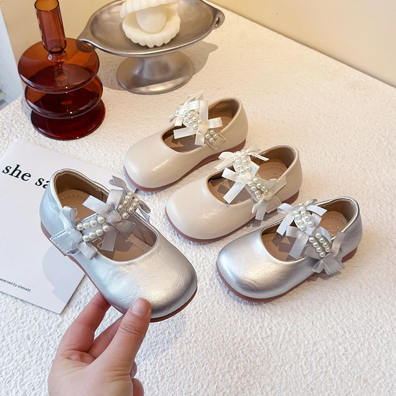 女童皮鞋2025春秋新款儿童公主软底女宝玛丽珍单鞋女孩演出鞋