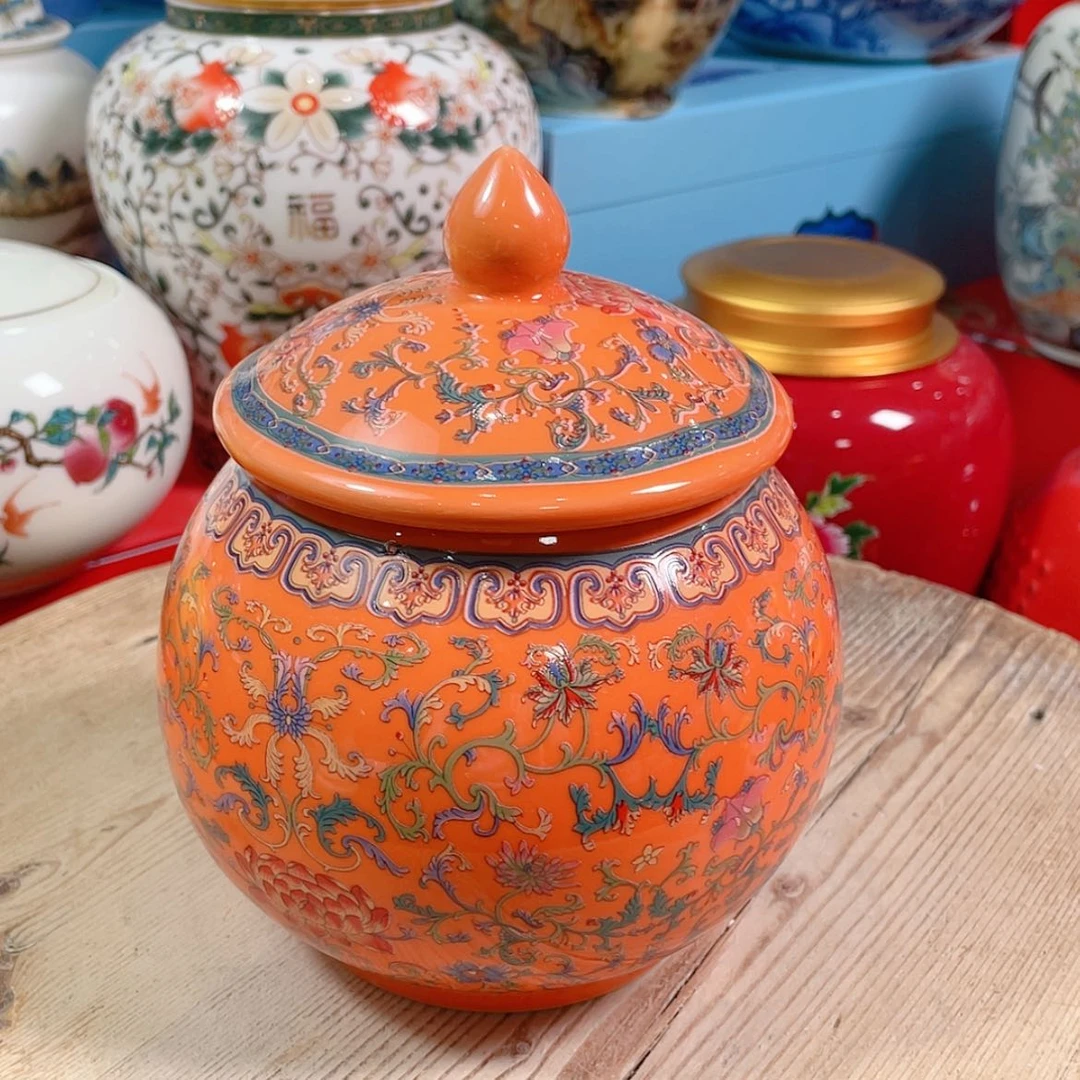 【闪购商品】罐陶瓷茶叶罐密封罐