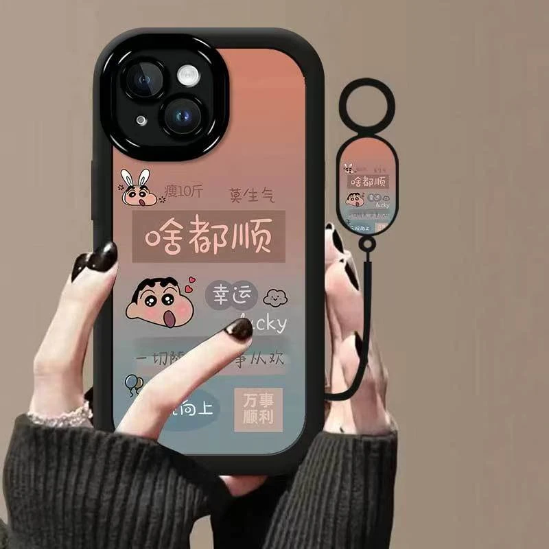 适用苹果14手机壳卡通a2884软ip14promax保护套5g镜头全包防摔iPh