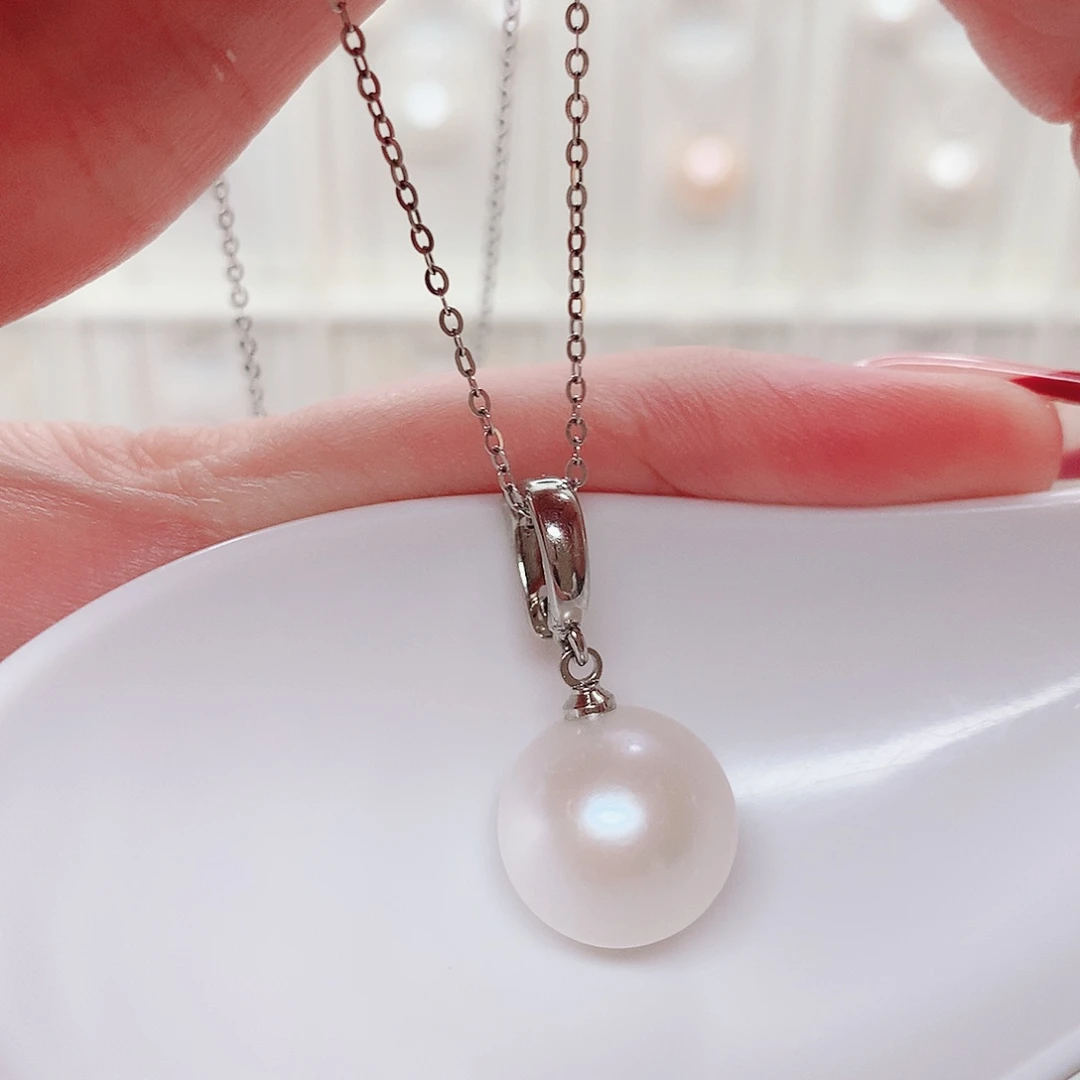 淡水珍珠合金吊坠(赠链)