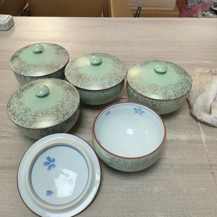 瓷片茶道具工艺品
