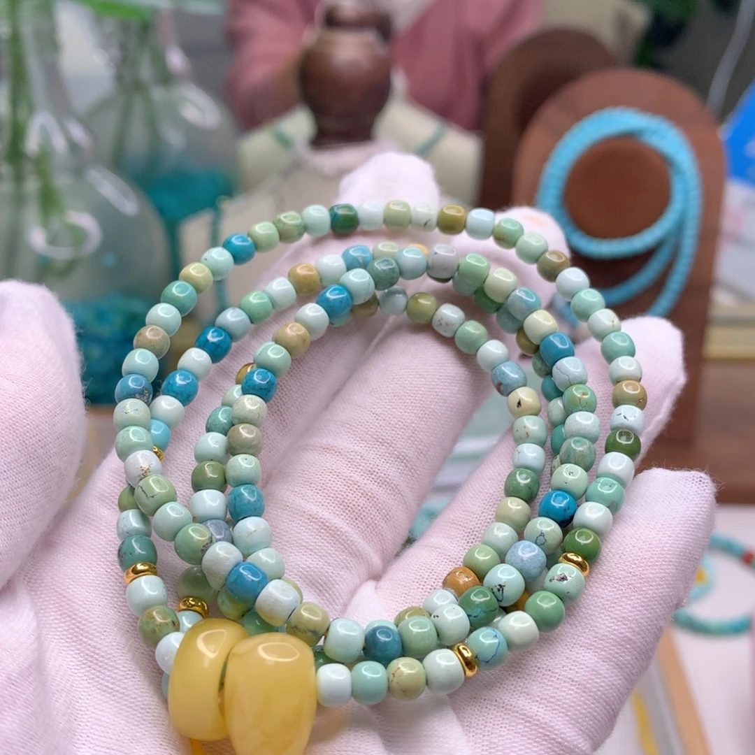 绿松石未镶嵌配饰