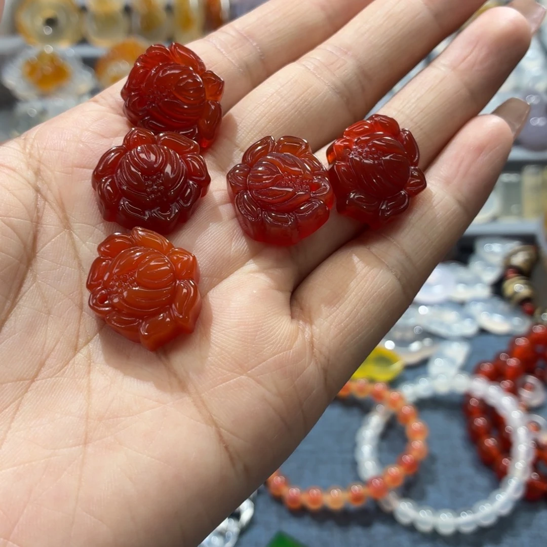 玛瑙/玉髓未镶嵌吊坠(不含链)