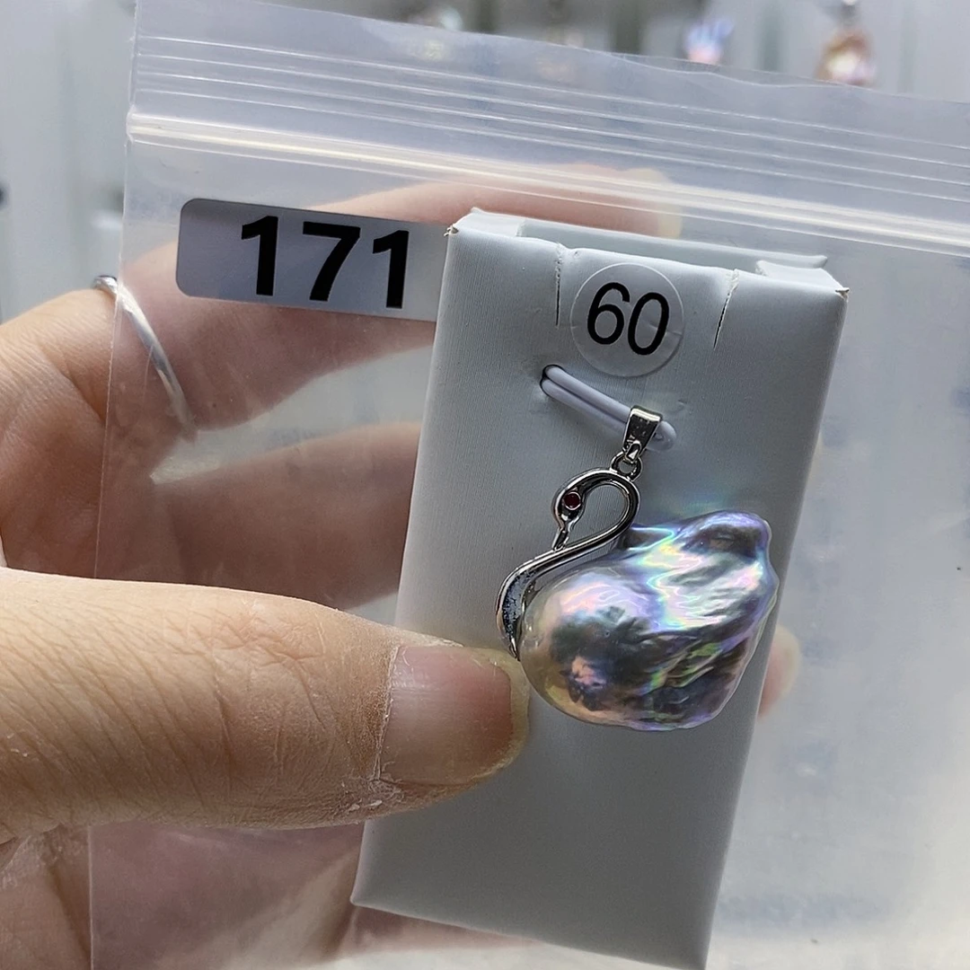 颈饰合金淡水珍珠