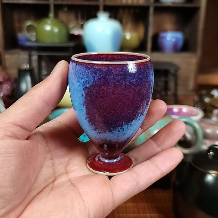 其他高*钧窑瓷器钧窑瓷器杯