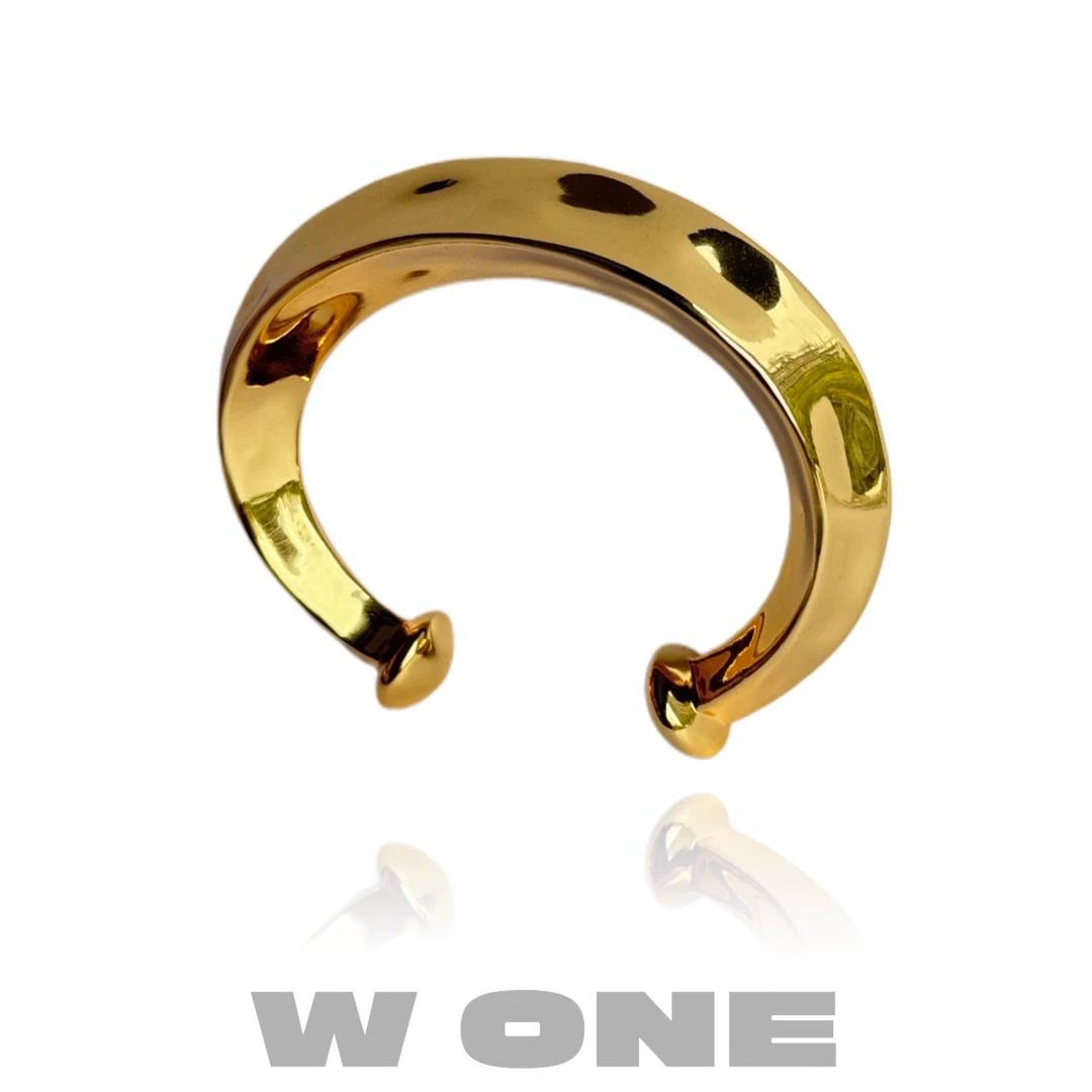 铜合金手镯 【W ONE】小众设计感罗兰大光面金属感镯子