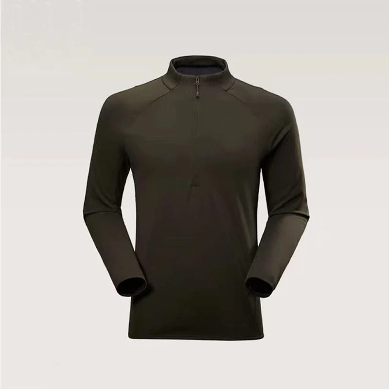 绅度【半拉链加绒】秋冬季男士厚款商务T恤 25