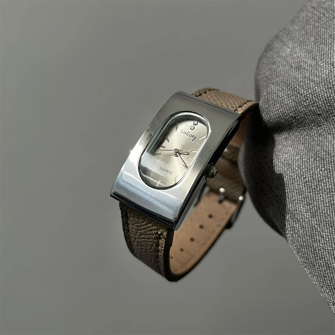 简约高级方形女士石英手表时尚百搭气质腕表G2742