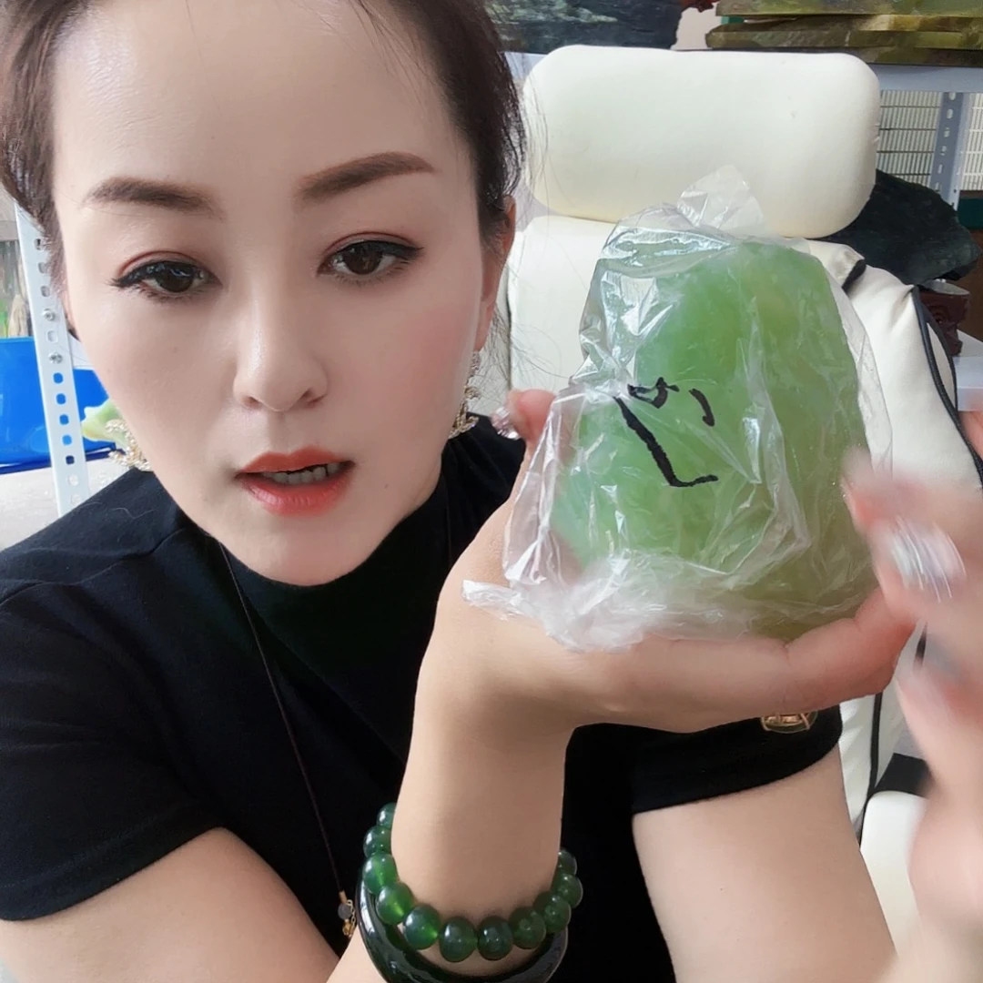 玉天然岫玉手工雕刻