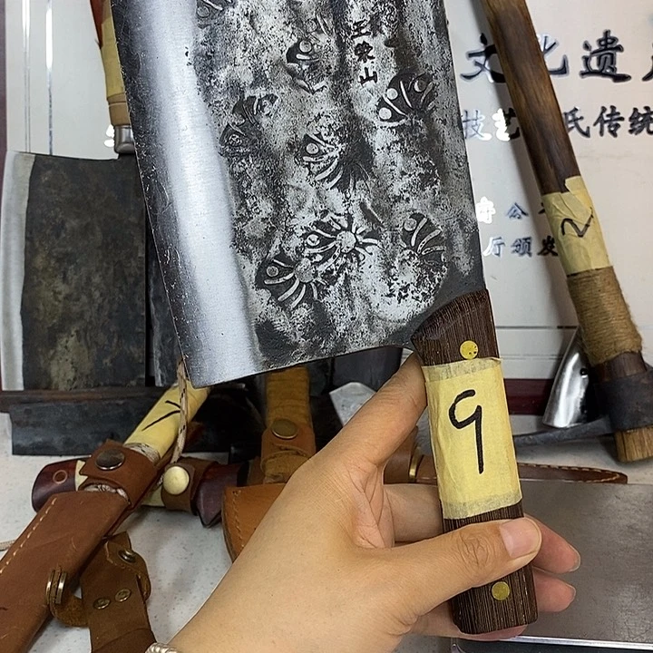 感***你高碳锰钢9号拍品王氏铁匠