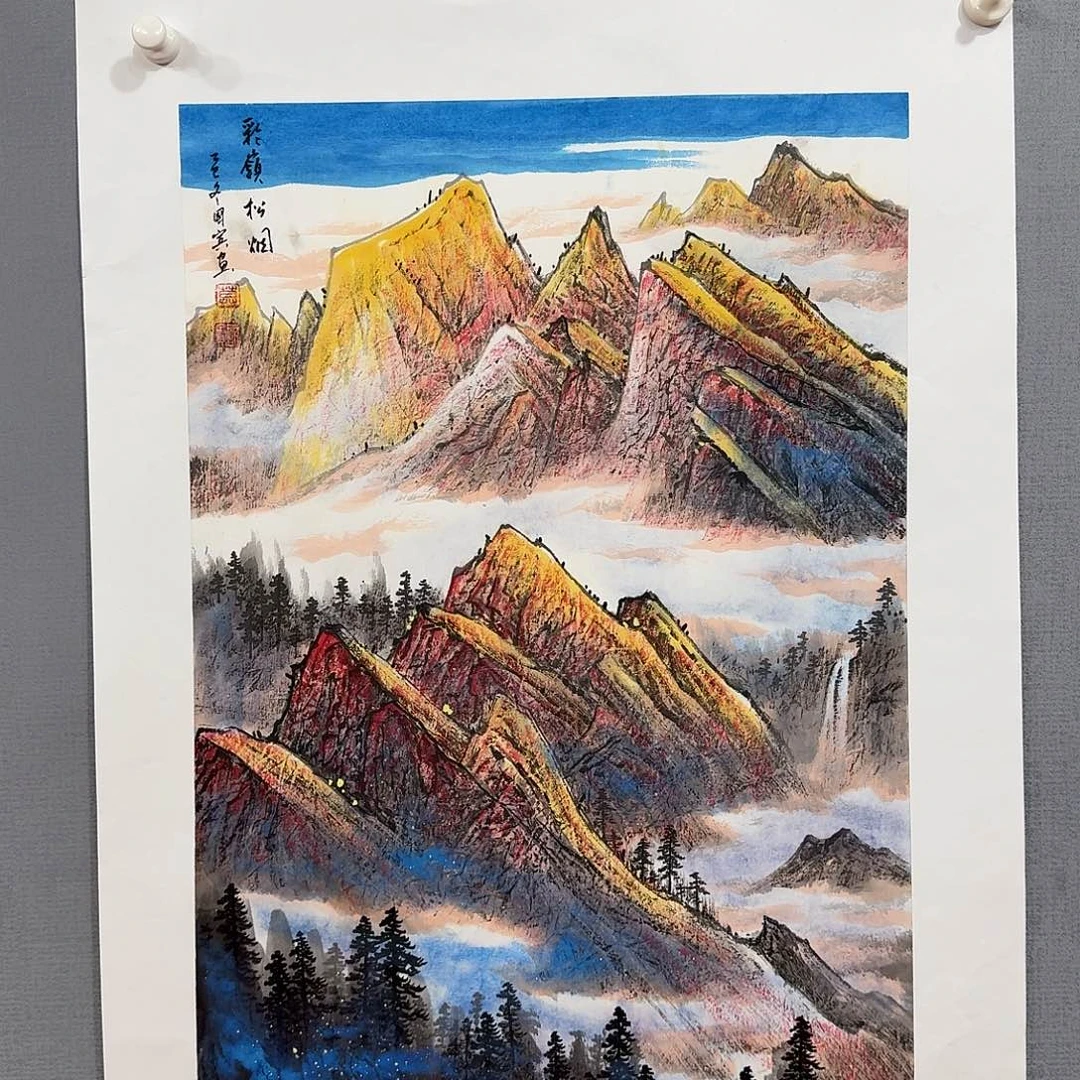 国画国画莫国宾老师精品