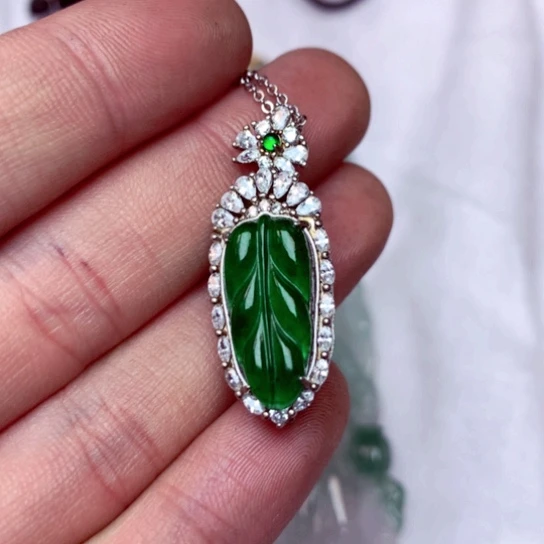 翡翠吊坠(不含链)未镶嵌