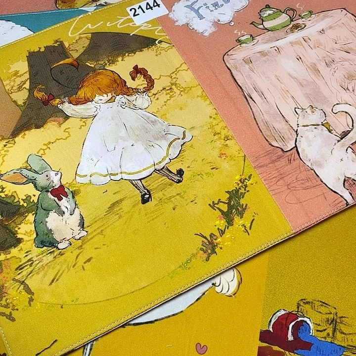 织绣A4活页收纳册2144