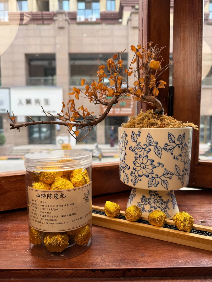 鸿润万滢山楂陈皮丸 0蔗糖九蒸九晒丸营养美味健康之选