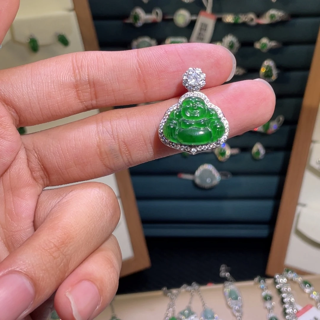 翡翠未镶嵌吊坠(不含链)吊坠