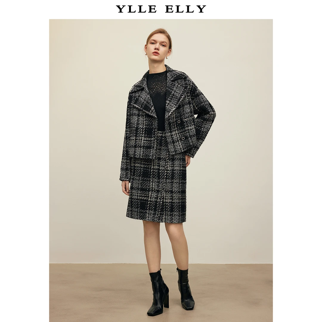 【辛小北】设计款绵羊毛外套Y430618