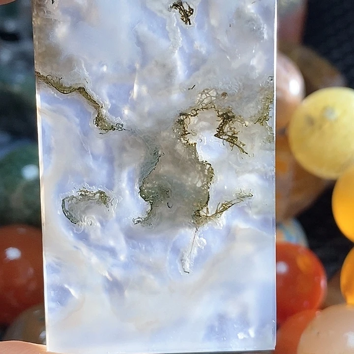 蓝***吗未镶嵌颈饰玛瑙/玉髓