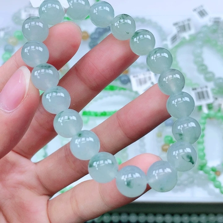 未镶嵌手链翡翠翡翠