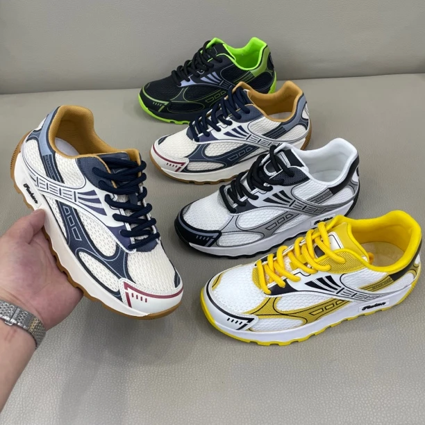 透气时尚休闲鞋网面夏季潮流男款潮鞋低帮网面百搭男鞋标准码