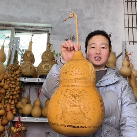 兴*天然植物葫芦文玩