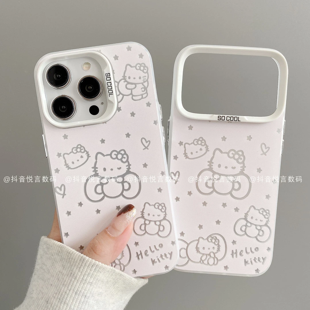 磨砂彩银适用iphone17promax苹果16手机壳15/14/13/12/11华为潮KT