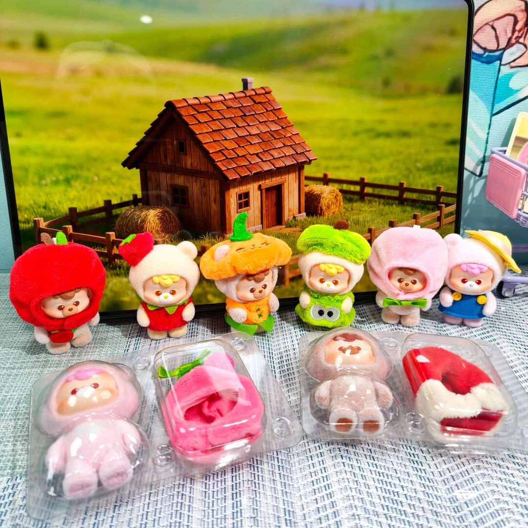 【平拆】diudiu baby农场小熊系列盲盒