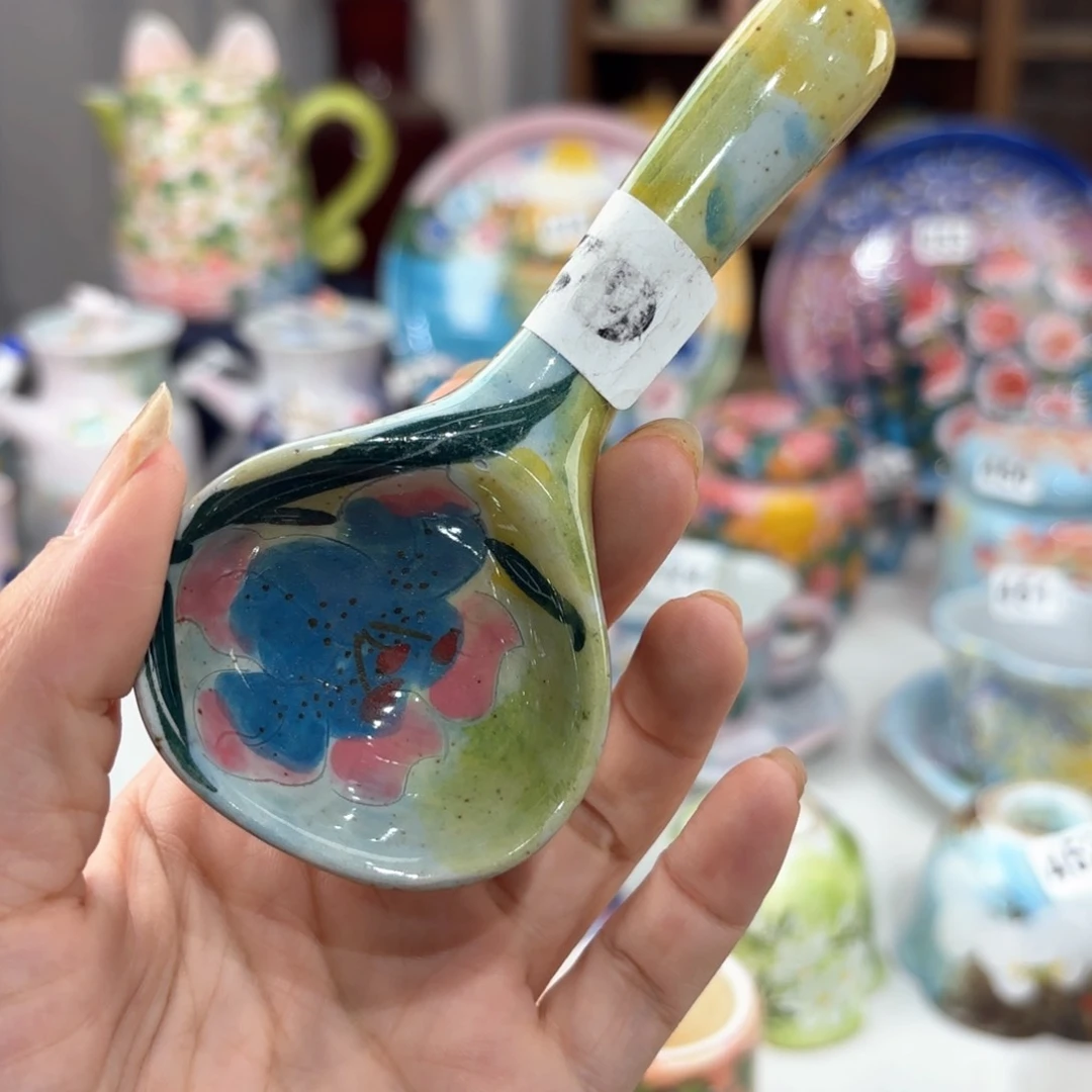 景德镇手绘高温釉下彩陶瓷茶具
