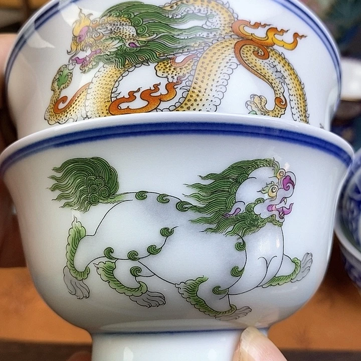 景德镇陶瓷藏式茶碗