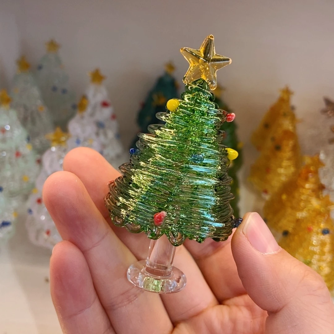 手工艺品琉璃缠丝绿
