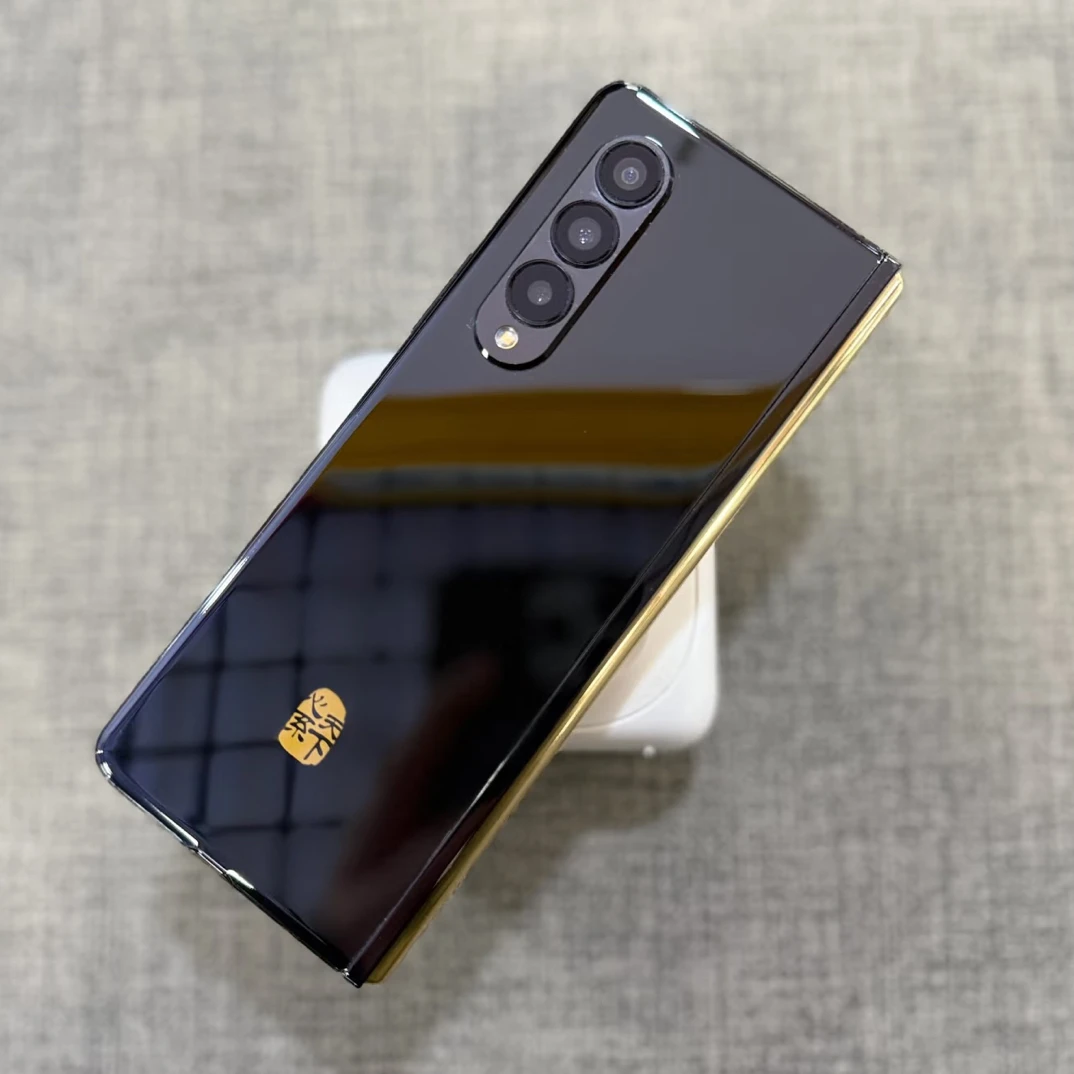 9新 Samsung/三星 W22心系天下折叠屏手机高端商务双卡5G万元机