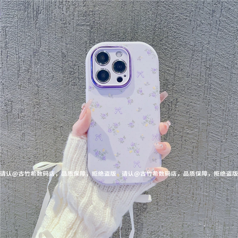 （苹果系列）金属小胖妹适用iPhone16/15/14/13/12/11/xr/8/7手机壳