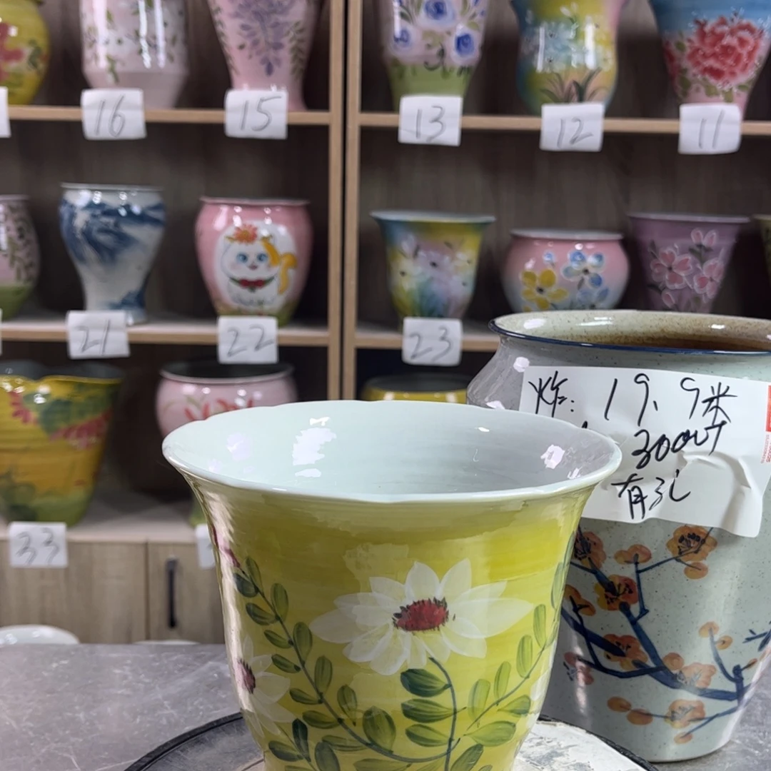 景德镇陶瓷花盆花盆