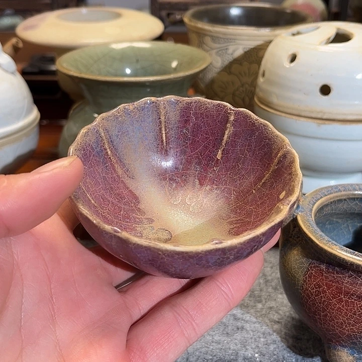 摆件时观品鉴 K门老窑瓷