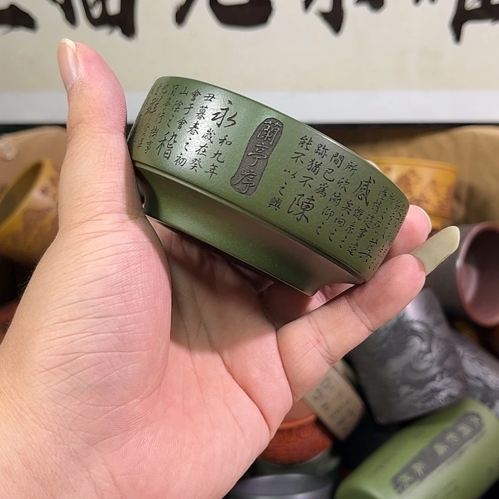 茶杯紫砂全手工紫砂主人杯