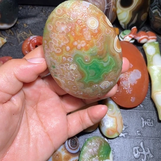 石英质玉珠宝半成品未镶嵌用****1